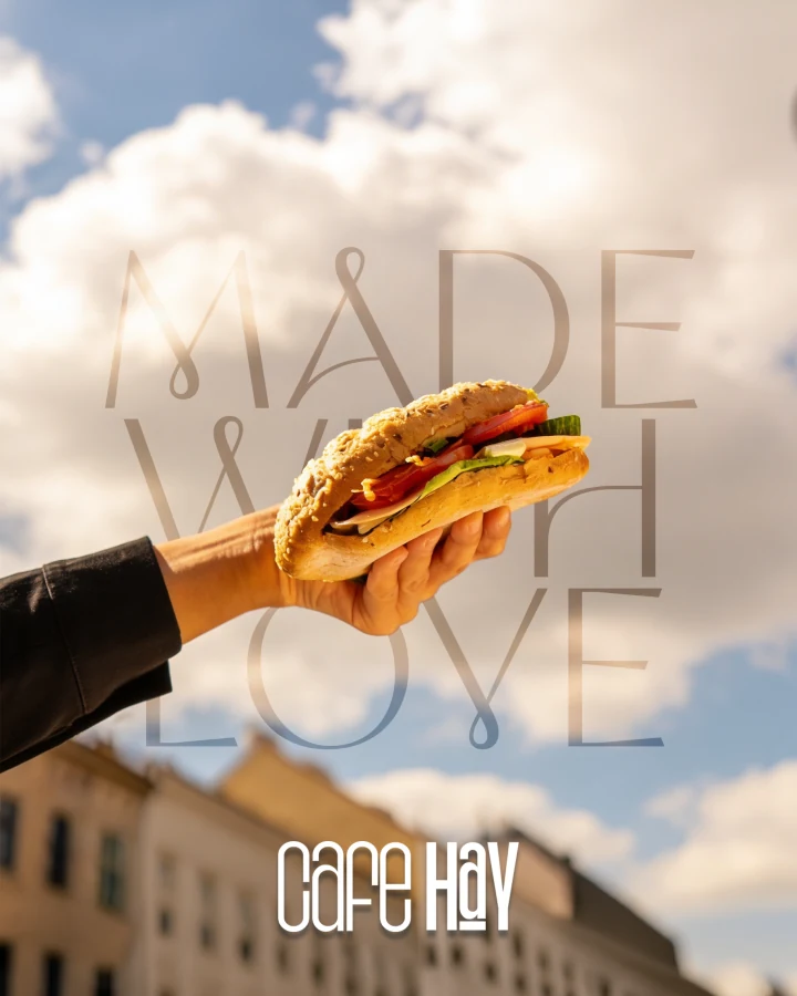 Made With Love — Social-Media-Design für Cafe Hay